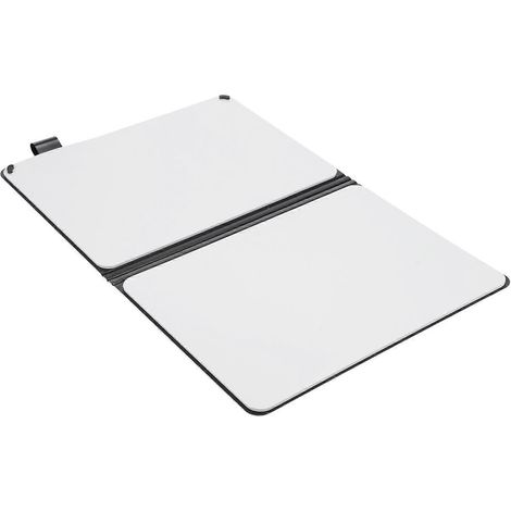 Doppelseitige, trocken abwischbare A5-Whiteboard-Schreibtafel mit Marker und Schaumstoffschwamm für Schüler