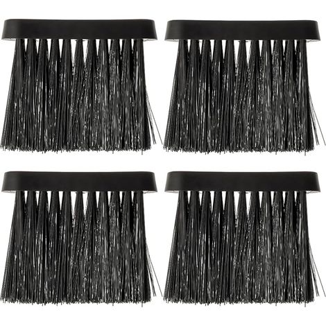 Brosse de cheminée Rechange, Balai De Rechange pour Ustensiles De Cheminée, tête de Brosse de Rechange allongée, pour la Maison et Le Nettoyage de la cheminée (Lot de 4) (1/5)