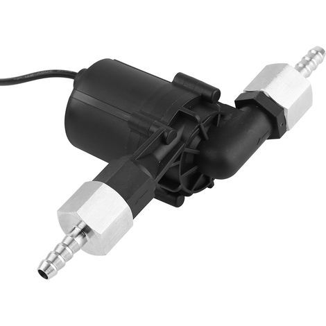 Bomba sin escobillas de 12 V para elaboración casera de cerveza, NPT 1/2", bomba de circulación con conexiones metálicas y placa de CC. (1/2)
