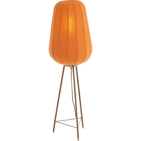 Light & Living - lampadaire - BIBURY - marron - bois textile - (1/5)