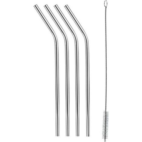 Sorbetera de bebidas de acero inoxidable, paquete de 4, Mydrink Tescoma