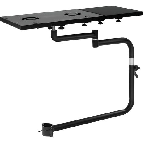 Support de clavier, hauteur réglable, refroidissement à double ventilateur, noir (1/2)