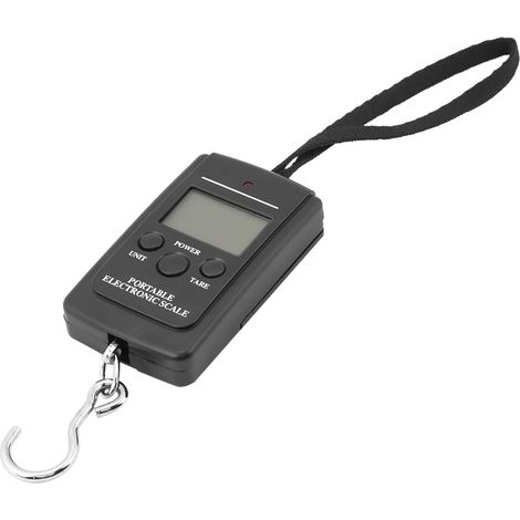 Tragbare digitale elektronische Waage, 40 kg, Gewichtsmessgerät für hängendes Gepäck (1/5)