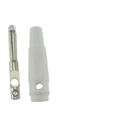 BP4526 Conector Banana 4mm blanco (1/4)