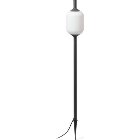 Faro SAIGON - Luz de suelo para exteriores Spike blanca, E27, IP65 (1/3)