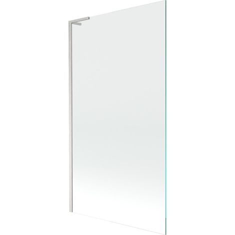 Mexen Next L mampara de baño de 1 hoja 100 x 150 cm, transparente, níquel cepillado - 895-100-000-03-00-97 (1/5)