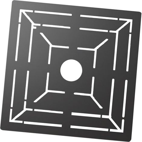 Fliesen Messschablone Als Positionierungshilfe Und Messlineal Professionelles Fliesenlegerwerkzeug Und Zentrierhilfe Aus Stahl für Renovierung Und Ne, 30 Cm X 30 Cm (1/5)