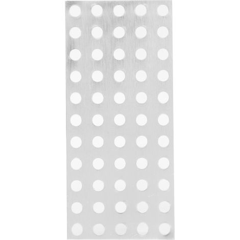 Grille en aluminium 40 x 88mm, plaque à orifices 5 x 11 trous, pièce pour robot industriel (3116‑0040‑0088) (1/5)