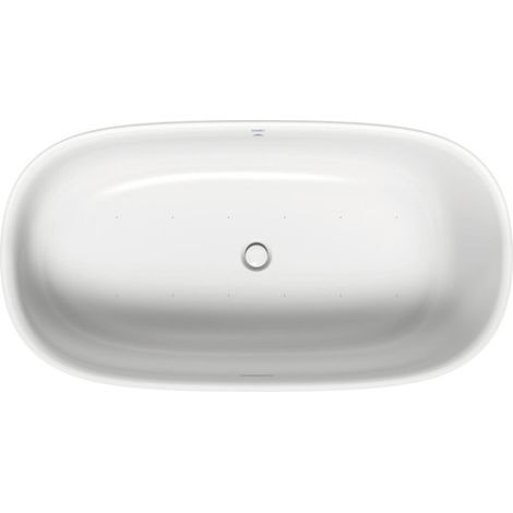 Duravit Zencha baignoire balnéo, pose libre, garniture (1/3)