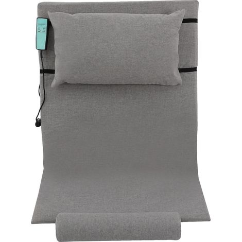 Cadre de lit électrique avec relevage du dos, capacité de charge de 300 kg, angle réglable, gris (1/2)