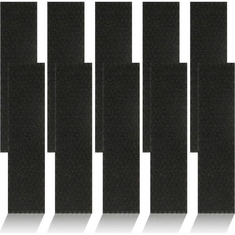 10 Pièces Filtre, HEPA, Coton Trois Niveaux, 21,5x5CM, Pour Climatiseur Haier Midea Gree