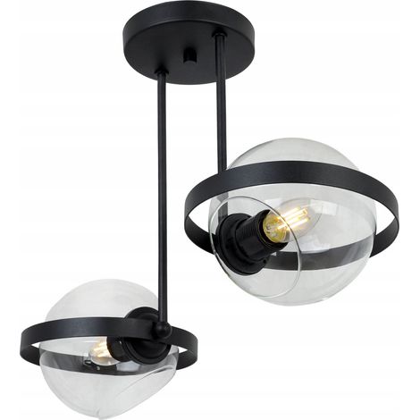 MODERNE HÄNGELAMPE GLASRINGLAMPE