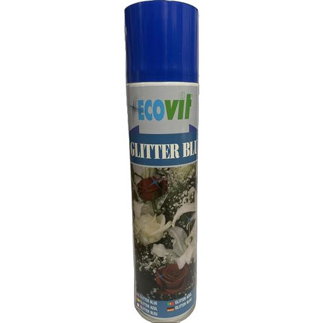 Spray Glitter Blu Ecovit 400 ml