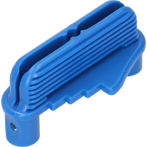 Juego de medición multifuncional: calibre de marcado para carpintería, taladrado y montaje ABS azul, 10,2 cm incluye herramienta de centrado para agujeros en madera. (1/5)