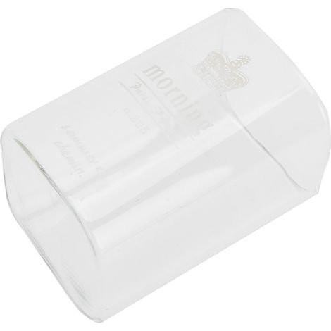 Tasse à boisson en verre 240ml avec motif couronne, résistante à la chaleur pour cuisine (1/5)
