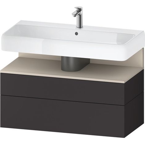 Duravit Collection One Waschtischunterbau, 1 Auszug und 1 (1/2)