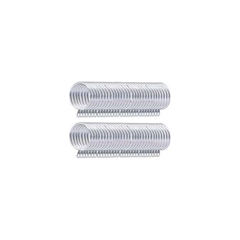 60 Stück Gardinenringe, Aufhängeringe mit festen Ösen, Gardinenhaken für Gardinen und Gardinenstangen, 38 mm Innendurchmesser (Silber) (1/5)