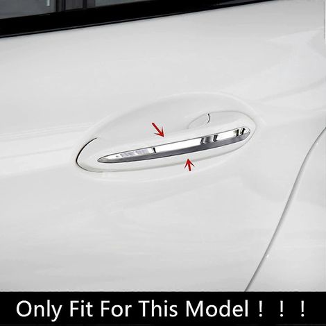 Türgriffleisten für 5er BMW G30 (18-21) Silber (1/4)