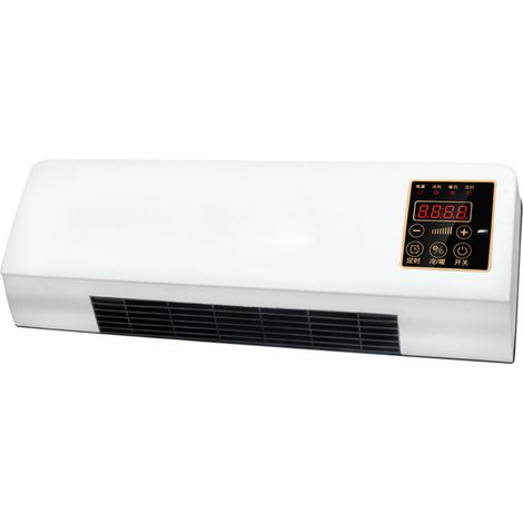 Climatiseur Mini 1800W Compact  Froid/Chaud, Télécommande, Réglage Tactile, ABS, 3kg, Idéal pour Bureau ou Chambre (1/4)