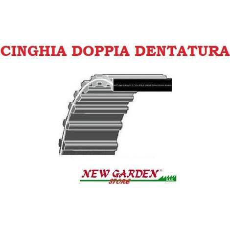 Correa dentada tractor plano CASTELGARDEN 135065600/0 TC102 ORIGINAL
