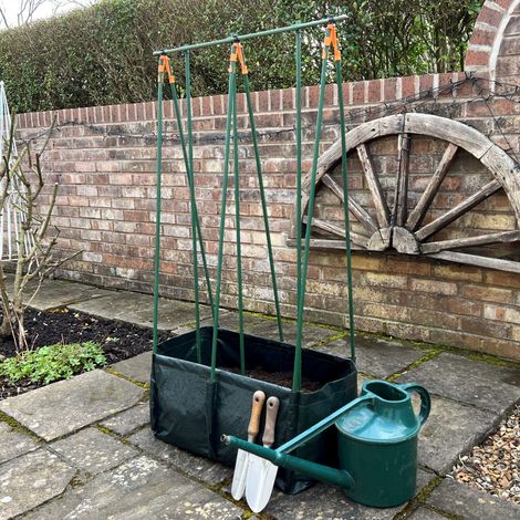 Garden Patio Tomato Planter Grow Cage & Climbing Plant Support Frame