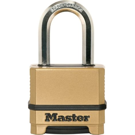 Master Lock Lucchetto ad Alta Sicurezza M175Eurdlf - Ideale per Portali, Garage, Sconto, Medium (1/5)