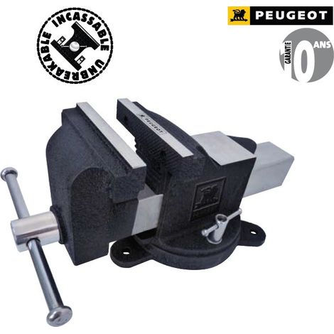 étau D'établi 150mm Mors Larges Pivotants 360° - Amefa Couzon