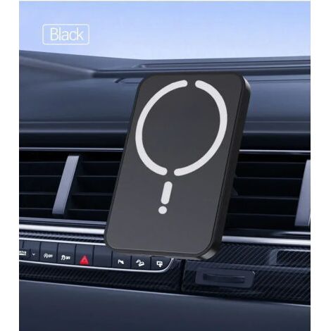 Chargeur de voiture magnétique sans fil 30 W avec ventouse pour iPhone 12, 13, 14, 15 et 16 Pro Max MagSafe, support de téléphone - AquaForge (1/5)