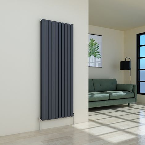 Warmehaus Flat Radiator Anthracite Vertical Double 1800x680mm (1/5)