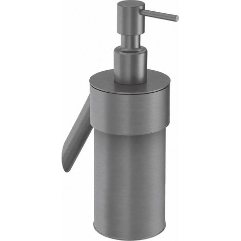 Deante Silia doseur à savon inox 250 ml mural (1/3)