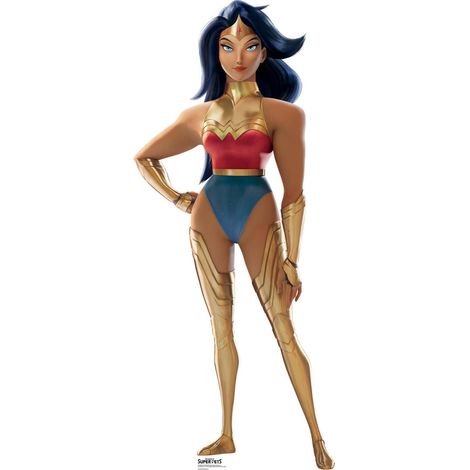 Figurine en carton Wonder Woman DC League - Krypto et les Super-Animaux - Haut 194 cm (1/5)