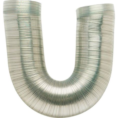 Guaina flessibile in alluminio diametro 120mm x 1,50m - Strulik