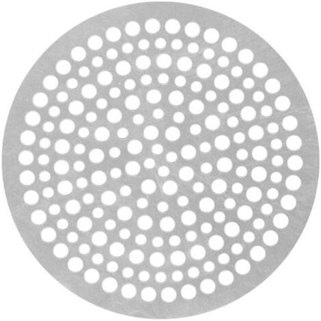 Filtre de Vidange de Sol en Acier Inoxydable, Maille de Vidange Ronde en Acier, Filtre de Douche, Pièce de Maille Anti-Blocage (82mm) (1/3)