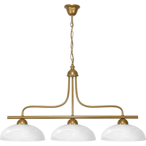 Deckenleuchte mit Glasschirm, E27 LED, NYKS 7-672