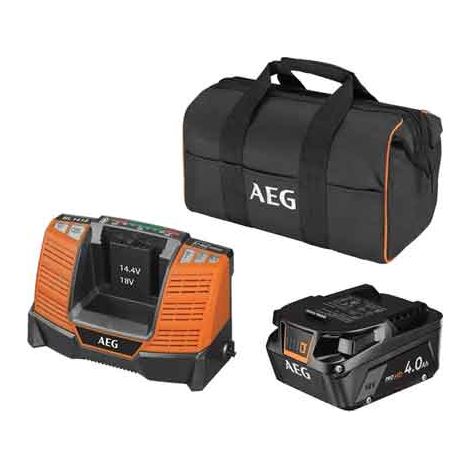 KIT ENERGY BATTIERIA E CARICABATTERIA 'SET L1840SHD' AEG 18V