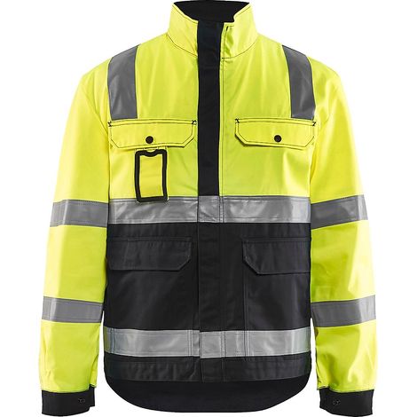 Veste de travail haute visibilité 4023 - Jaune fluo/Noir 6XL