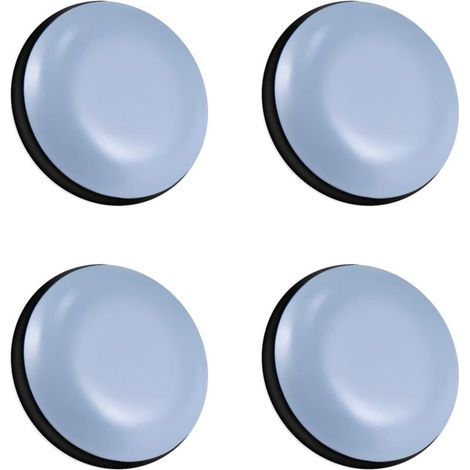 Pieces Furniture Glides, Self-Adhesive PTFE Furniture Glides, Suitable for Various Smooth Floor Materials (Round, 50mm) Cisea (1/5)