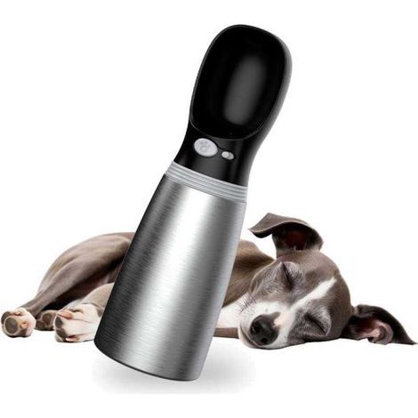 Gourde isotherme en inox pour animaux 700 ml (1/4)
