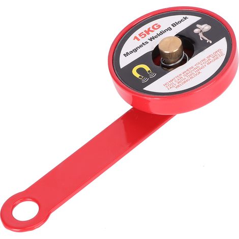 Localisateur magnétique pour soudeuse, aimant de mise à la terre puissant et fixe, porte-électrode, outil de 2 pouces (1/5)