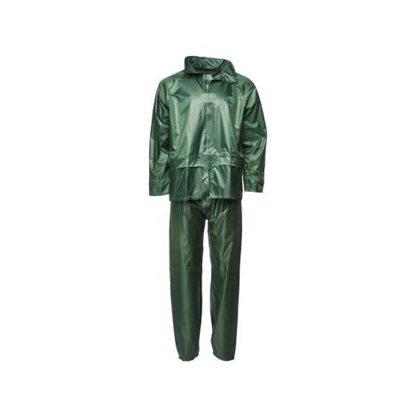 ENSEMBLE DE PLUIE VERT