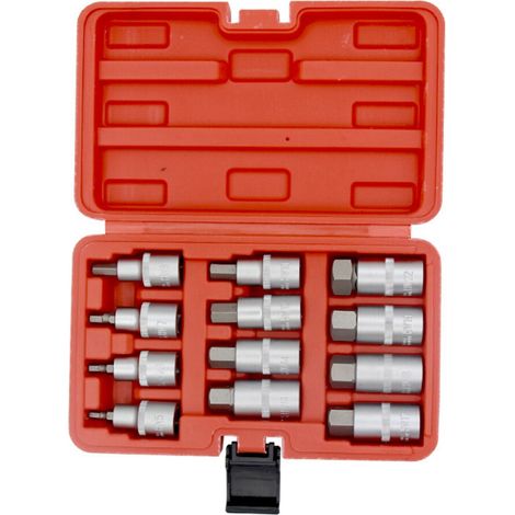 Jeu de 12 douilles impact hexagonales 1/2" H5 à H22 (1/5)