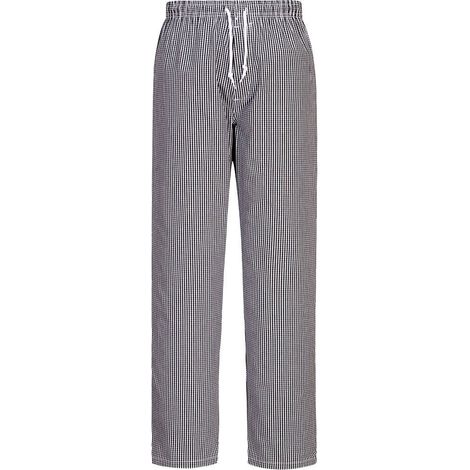 Pantalón de cocina Bromley Ajedrez Negro L - ES(46-48) - UK(36-38) (1/2)