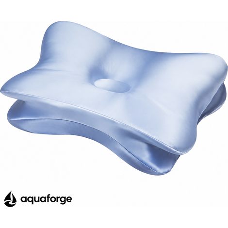 Almofada Cervical Ergonómica Espuma Viscoelástica Capa Removível 60 x 39 cm (1/5)