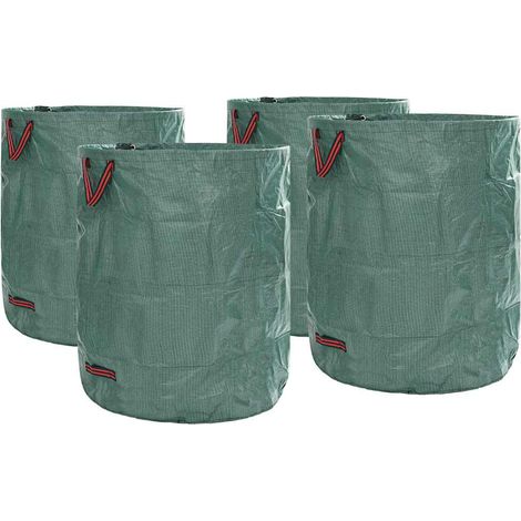 Gartenmüllsäcke 4 pcs Grün 79 x 79 x 99,5 cm Polypropylen (1/5)