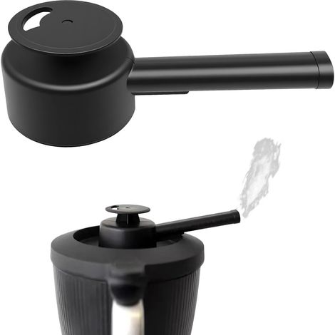 Deflettore di vapore compatibile con Thermomix TM7, camino di vapore girevole a 360°, accessori TM7, con protezione anti-trabocco, raccordi, camini, coperture per mobili