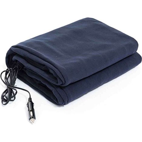 Couverture Chauffante Électrique 12V pour Voiture - JINFGERNE - Idéale pour Hiver, Chauffage Rapide et Confortable, Utilisation à Domicile ou en Voyage