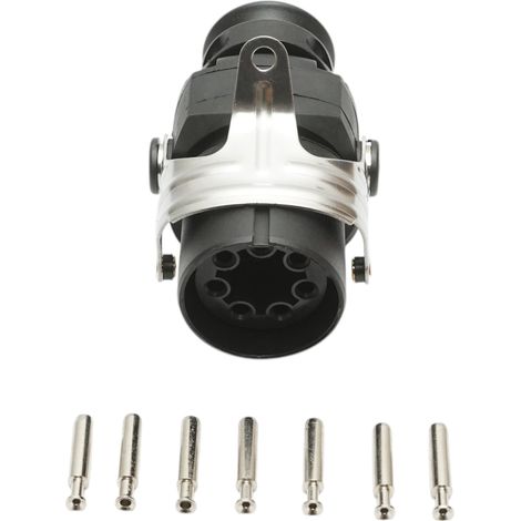 Presa universale per rimorchio a 7 pin 24 V codice OEM TM6009C Breckner Germany (1/5)