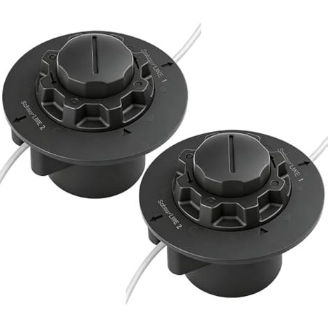 Tête Débroussailleuse Universelle, Tête de Coupe à Fil pour Stihl, AutoCut C5-2 Compatible FS38 FS45, Tête de Rechange avec Fil Inclus Kit Complet 2 Pièces (1/5)