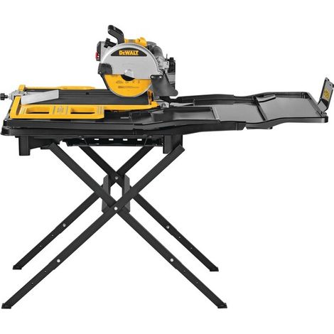 Dewalt – Scie à matériaux 1600W 250 mm pour coupe précise – Capacité de coupe 940 mm – Pour carrelage et béton – D36000QS