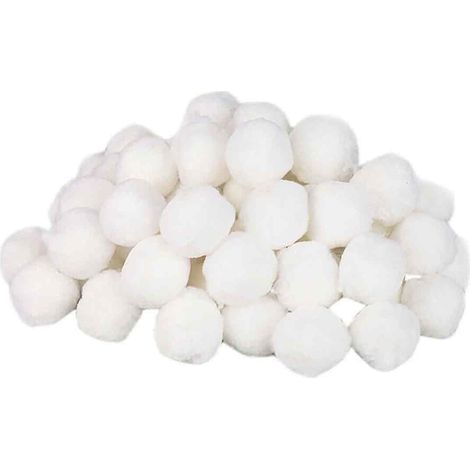 200g Balles Filtrantes, Réutilisables Balle Filtrante Piscine, Remplacer de Sable Filtration Piscine, Convient aux systèmes de (1/5)